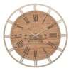 Horloge 70 Cm Métal Et Bois Bota Atmosphera