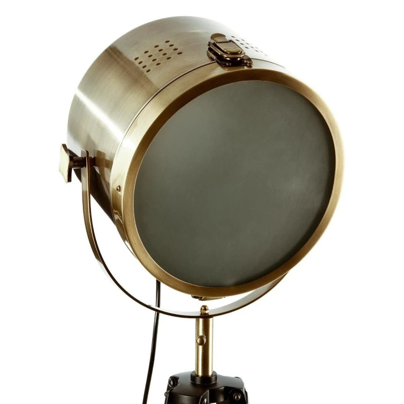 Lampadaire Métal Et Bois Ebor Bronze Atmosphera – Image 4