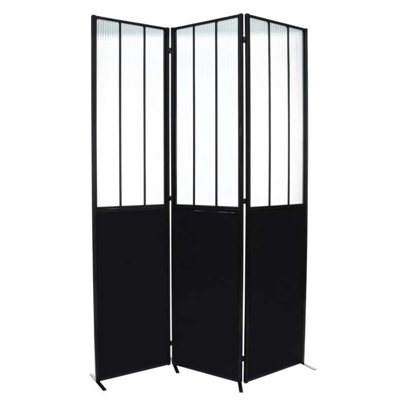 Paravent Atelier Métal Et Verre Trempé Atmosphera